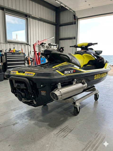 SEA-DOO JET SKI GTI IBR WATER SALT RESISTANCE LOW DB SILENCER