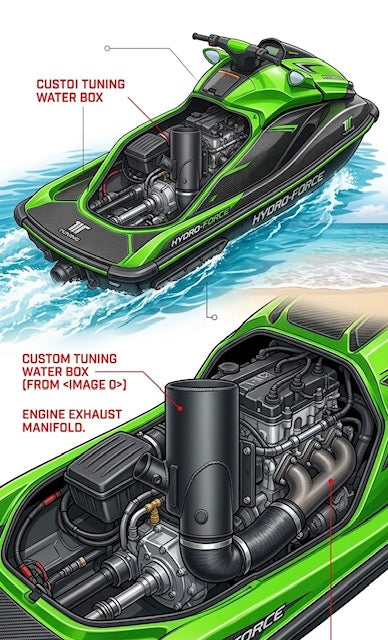 SEA-DOO JET SKI UNIVERSAL WATER BOX RXP, RXT MODELS- CLEARANCE ITEM