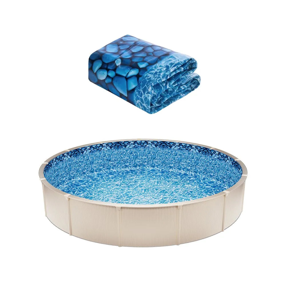 VEVOR 27-FT ROUND POOL LINER STD GAUGE 52INCH WALL