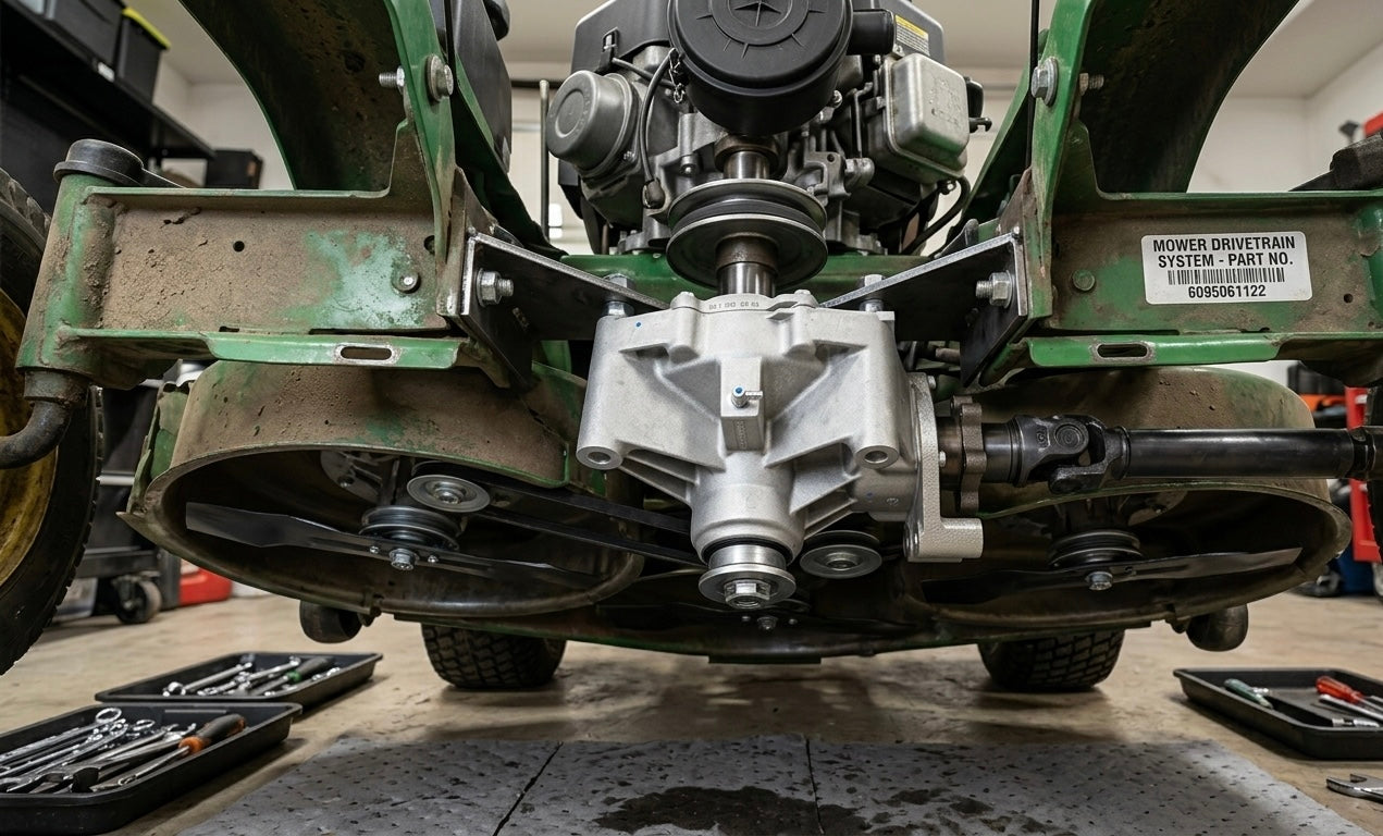ZERO TURN LAWN MOWER GEAR CASE