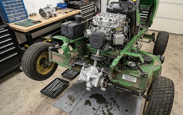 ZERO TURN LAWN MOWER GEAR CASE