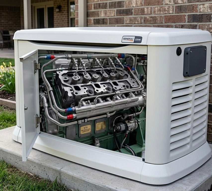 NEW ONAN RESIDENTIAL GENERATOR CYLINDER HEAD J SERIES HEAD