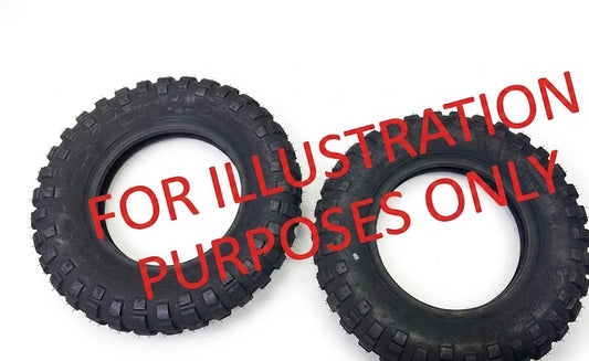 UNIVERSAL GENERATOR TIRE SET - FIT ALL PORTABLE AND RESIDENTIAL GENERATOR CAGES